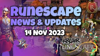 Runescape News and Updates  Nov 2023  Runescape 3 [upl. by Jarid]