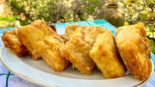 Bacalhau Frito à moda antiga Receita portuguesa [upl. by Sofko]