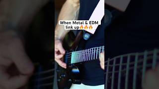 When Metal amp EDM link up 🤝 [upl. by Eibrik295]