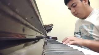 Cover Main Lagu   Hanyut  Abang Black Hanifah  Ost  Sabarlah Duhai Hati  Piano Version [upl. by Gavrila985]