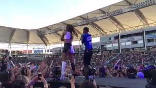 Big Sean and Ariana Grande Right There at Wango Tango 2014 [upl. by Bran]