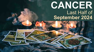 CANCER LAST HALF OF SEPTEMBER 2024 quotA HELPING HANDquot tarotreading september2024 truthwelltoldtarot [upl. by Keriann]