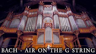 JS BACH  AIR ON THE G STRING  WHITWORTH HALL ORGAN  THE UNIVERSITY OF MANCHESTER  JONATHAN SCOTT [upl. by Durrej25]