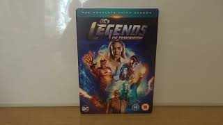 DCs Legends of Tomorrow Season 3 UK DVD Unboxing [upl. by Peirce]