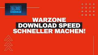 Battlenet WARZONE update speed fix  Download schneller machen  download fix  NO VPN [upl. by Eirrehc]