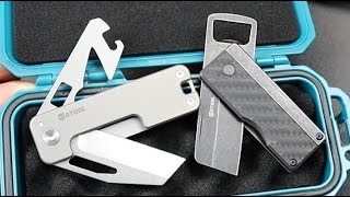 Obuy OTOOL Titanium 154CM MultiTool Knife Innovation in the EDC space Creative toolknife design [upl. by Asiel]