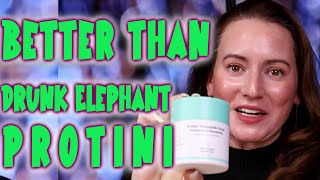 Better than Protini Moisturizers Better amp Cheaper than the Drunk Elephant Protini Polypeptide Cream [upl. by Ardnnaed]