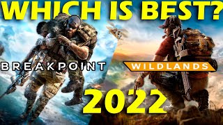 Ghost Recon Breakpoint VS Wildlands  Which Is BETTER In 2022  Open World Shooter FULL Comparison [upl. by Pegg]