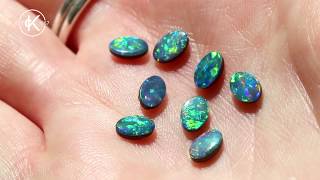 Premium Australian Opal Doublets  Kernowcraft [upl. by Lehcer846]