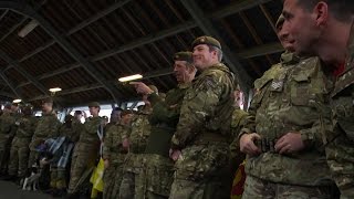 Scots Guards Porridge Oats Make For A Royal Visit Like No Other [upl. by Sadnak984]