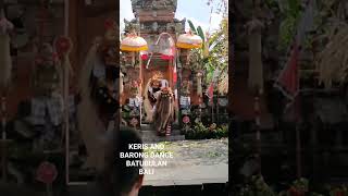 SACRED PERFORMANCE OF BARONG AND KERIS DANCE AT BATUBULAN BALI ISLAND 2023 [upl. by Feinstein]