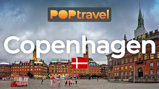 COPENHAGEN Denmark 🇩🇰  Nyhavn Strøget to City Hall  4K 60FPS [upl. by Reidid]