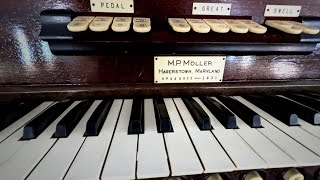 1931 MP Möller Organ  St Pauls Lutheran Church Concordia Missouri [upl. by Tamarra]