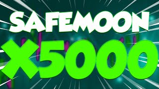 SAFEMOON X5000 ON THIS DATE CONFIRMED  SAFEMOON REALISTIC PRICE PREDICTIONS FOR 2025 [upl. by Ardnaiek]