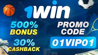 1WIN PROMO CODE  01VIP01  Best 500 Bonus and Cashback [upl. by Eleik]