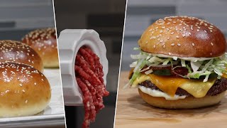 I TESTED Joshua Weissmans Burger King Whopper  Viral Recipes Tested [upl. by Anelem]