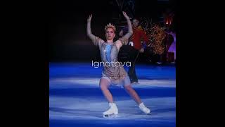 Trusova or Ignatova figureskating спорт olympics aldc edit sports фигурноекатание [upl. by Dreher]