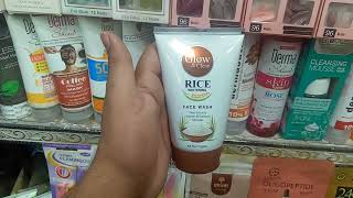 glow and clean rice whitening face wash reviewbest whitening face wash [upl. by Mollie]