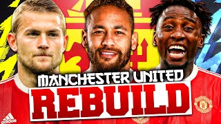 REBUILDING MANCHESTER UNITED FIFA 22 Career Mode [upl. by Windsor]