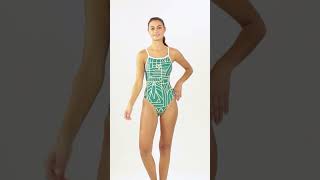 Sporti x Wyatt Hersey Limited Edition Bloom Thin Strap One Piece Swimsuit 2244  SwimOutletcom [upl. by Assilat]