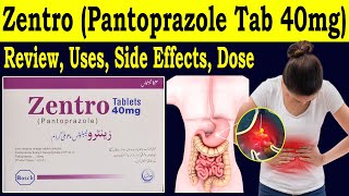 Pantoprazole 40 mg uses in urdu  Review zentro tablets 40 mg  pantoprazole 40 mg kis kaam aati hai [upl. by Wylen]