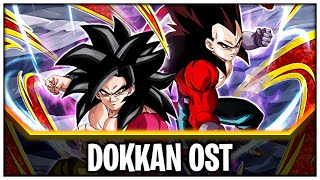 DBZ Dokkan Battle  PHY LR SSJ4 Goku amp SSJ4 Vegeta Intro OST [upl. by Attikram]