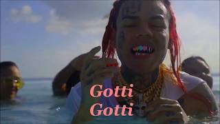 6ix9ine  quotGottiquot Official Lyric Video [upl. by Cello839]