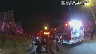 Akron police bodycam video depicts aftermath of fatal mass shooting [upl. by Giovanni]