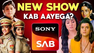 Sony SAB par NEW SHOW Kab Aayega  SAB TV Upcoming Serial 2024 Update [upl. by Ube]