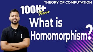 Lec43 Homomorphism in Regular Languages  closure Properties  TOC [upl. by Schwing]