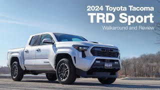 2024 Toyota Tacoma TRD Sport  Walkaround and Review [upl. by Arahsat]