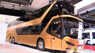 2020 Neoplan Skyliner Double Decker Luxury Coach Walkaround  Exterior Interior Tour [upl. by Hefter]