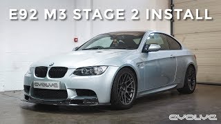 E92 M3 Stage 2 Upgrade  Eventuri Intake Install  Exhaust SoundDyno Run [upl. by Crin198]