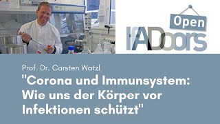 Corona und Immunsystem Wie uns der Körper vor Infektionen schützt Vortrag [upl. by Kinsler]