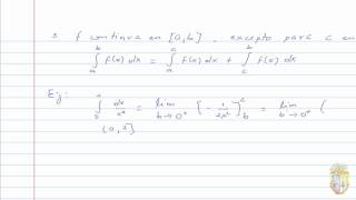 Integrales Impropias Parte 8 [upl. by Aihseken]