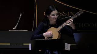 Gaspar Sanz  Canarios Marina Belova  baroque guitar [upl. by Noivaz]