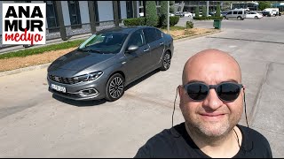 Fiat Egea Hybrid uzun yolda kaç litre yakıyor  Yeni Fiat Egea Sedan 15 Hybrid Otomatik 2022 Vlog [upl. by Nine]