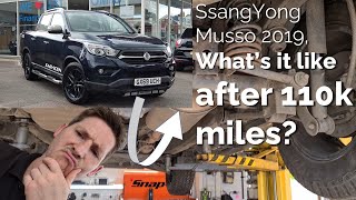 New generation SsangYong Musso inspected after 110k miles How does it fair under the skin [upl. by Irpac652]