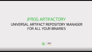 JFrog Artifactory on AWS [upl. by Nagey]