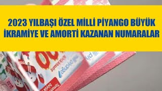 2023 Milli Piyango Çekiliş Sonuçları  Amorti Numaraları  Büyük İkramiye Numarası [upl. by Aicilehp264]