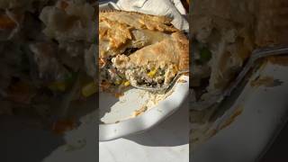 Leftover Turkey Pot Pie recipe thanksgivingfood easyrecipe thanksgivingdinner thanksgiving [upl. by Eciruam]