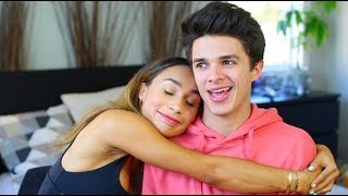 EXPOSING OUR RELATIONSHIP PART 2 W MyLifeAsEva  Brent Rivera [upl. by Bergmans]