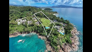 Four Adjoining Lots in Oceanfront Resort  Phuket Thailand [upl. by Yseult]