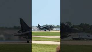 Harrier Startup amp Takeoff  Oshkosh 2024 [upl. by Siro189]