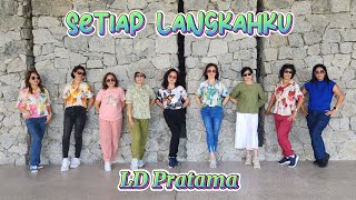 Setiap Langkahku Line Dance  Choreo  Julita Chia INA  Oct 2024 julitachia648 [upl. by Fiester]