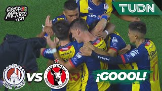 ¡Gol de San Luis Aparece y anota Berterame  Atl San Luis 10 Tijuana  Grita México AP2021  TUDN [upl. by Ahsekam]