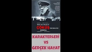 ÇÖKÜŞ DOWNFALL KARAKTERLER VE GERÇEK HAYAT [upl. by Joell]