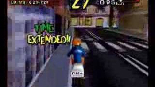 PS1 Radikal Bikers Beta Footage Playstation [upl. by Yenettirb]