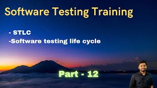 Software Testing in Telugu part12  Software testing life cycle  STLC  Software Testing  Telugu [upl. by Leanor]