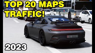 TOP 20 Maps with TRAFFIC for ASSETTO CORSA in 2023  Install Guide [upl. by Apicella426]